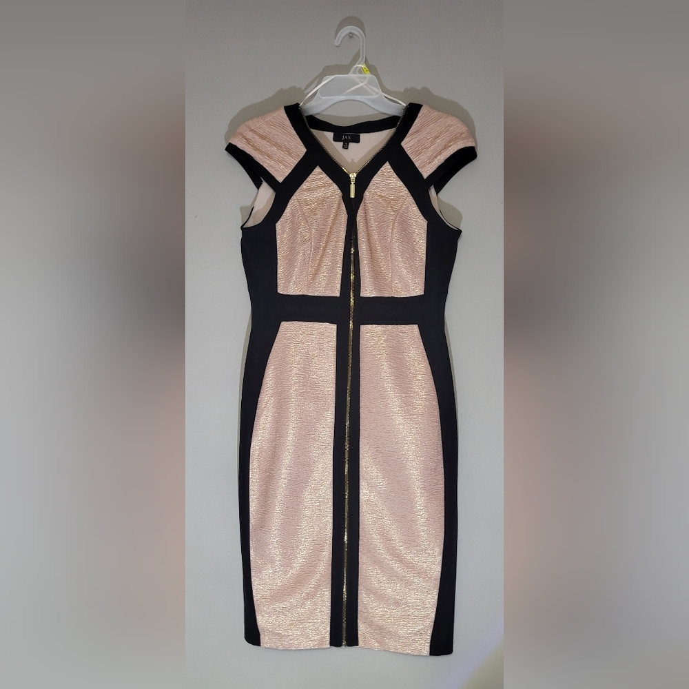 Jax Black and Pink Mini Dress